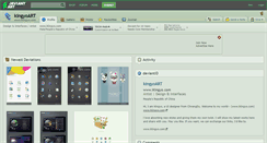 Desktop Screenshot of kingyoart.deviantart.com