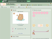 Tablet Screenshot of fluffy-friends.deviantart.com