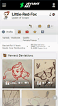 Mobile Screenshot of little-red-fox.deviantart.com
