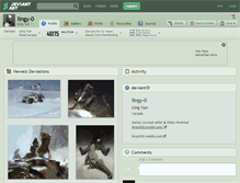 Tablet Screenshot of lingy-0.deviantart.com