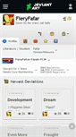 Mobile Screenshot of fieryfafar.deviantart.com