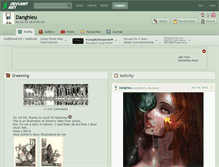 Tablet Screenshot of danghieu.deviantart.com