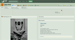 Desktop Screenshot of clear-cloud.deviantart.com