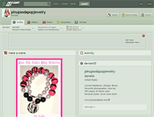 Tablet Screenshot of pinupsodapopjewelry.deviantart.com