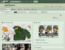 Tablet Screenshot of pokethecactus.deviantart.com