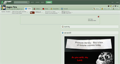 Desktop Screenshot of magoo-tora.deviantart.com