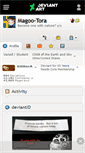 Mobile Screenshot of magoo-tora.deviantart.com