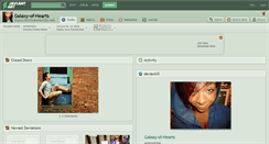 Desktop Screenshot of galaxy-of-hearts.deviantart.com