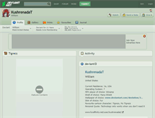 Tablet Screenshot of kushrenadat.deviantart.com