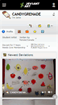 Mobile Screenshot of candygrenade.deviantart.com