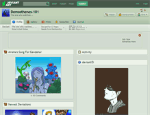 Tablet Screenshot of demosthenes-101.deviantart.com