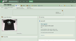 Desktop Screenshot of foto-ragazze.deviantart.com