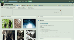 Desktop Screenshot of lucienneamelie.deviantart.com