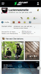 Mobile Screenshot of lucienneamelie.deviantart.com