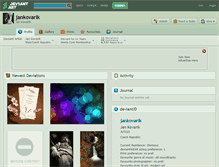 Tablet Screenshot of jankovarik.deviantart.com