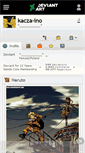 Mobile Screenshot of kacza-ino.deviantart.com