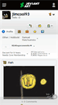Mobile Screenshot of jimcool93.deviantart.com