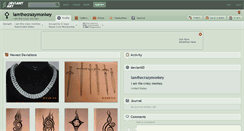 Desktop Screenshot of iamthecrazymonkey.deviantart.com
