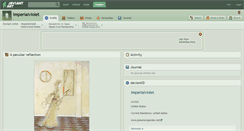 Desktop Screenshot of imperialviolet.deviantart.com