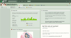 Desktop Screenshot of gaiaartcollectors.deviantart.com