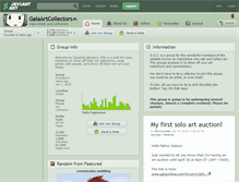 Tablet Screenshot of gaiaartcollectors.deviantart.com