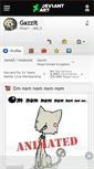 Mobile Screenshot of gazzit.deviantart.com