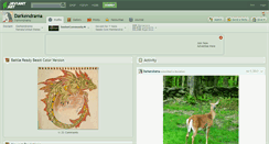 Desktop Screenshot of darkendrama.deviantart.com