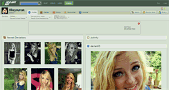 Desktop Screenshot of ilikeyourcat.deviantart.com