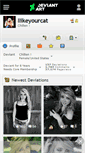 Mobile Screenshot of ilikeyourcat.deviantart.com