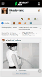 Mobile Screenshot of ilikedeviant.deviantart.com