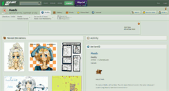 Desktop Screenshot of maads.deviantart.com