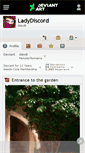 Mobile Screenshot of ladydiscord.deviantart.com