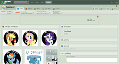 Desktop Screenshot of fxcellent.deviantart.com