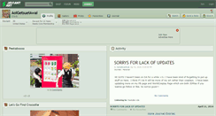 Desktop Screenshot of aoigetsueiawai.deviantart.com