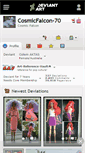 Mobile Screenshot of cosmicfalcon-70.deviantart.com