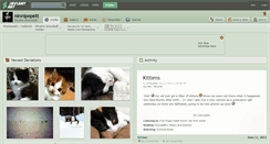Desktop Screenshot of ninnipopett.deviantart.com