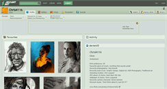 Desktop Screenshot of chrism116.deviantart.com
