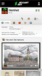 Mobile Screenshot of hemhet.deviantart.com