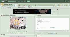 Desktop Screenshot of bazooka-banzai.deviantart.com