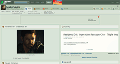 Desktop Screenshot of heatheryingnl.deviantart.com