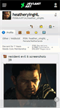 Mobile Screenshot of heatheryingnl.deviantart.com