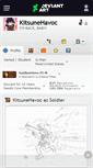 Mobile Screenshot of kitsunehavoc.deviantart.com