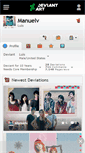 Mobile Screenshot of manuelv.deviantart.com