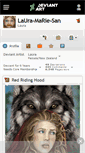 Mobile Screenshot of laura-marie-san.deviantart.com