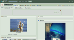 Desktop Screenshot of blackenedblues.deviantart.com