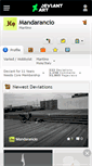 Mobile Screenshot of mandarancio.deviantart.com