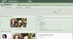 Desktop Screenshot of dnamewtwo.deviantart.com
