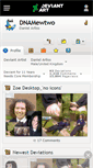 Mobile Screenshot of dnamewtwo.deviantart.com