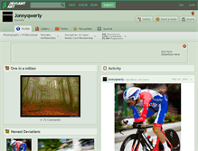 Tablet Screenshot of jonnyqwerty.deviantart.com