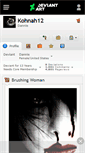Mobile Screenshot of kohnah12.deviantart.com